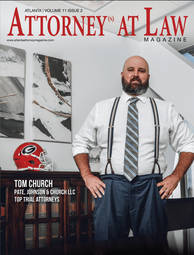 Attorney At Law Cover featuring Tom Church